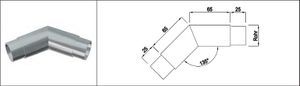 Rohrecke spitz 45° 33.7 mm geschliffen 126562 - INOXTECH-Handlauf-/Geländer-System