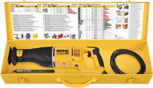 REMS Säbelsäge, Puma VE Set 560023, 1300 Watt, Blatt um 180º drehbar - Sanitärwerkzeuge