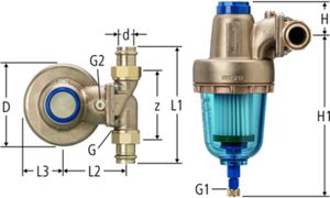 Feinfilter NUSSBAUM Optipress-Aquaplus