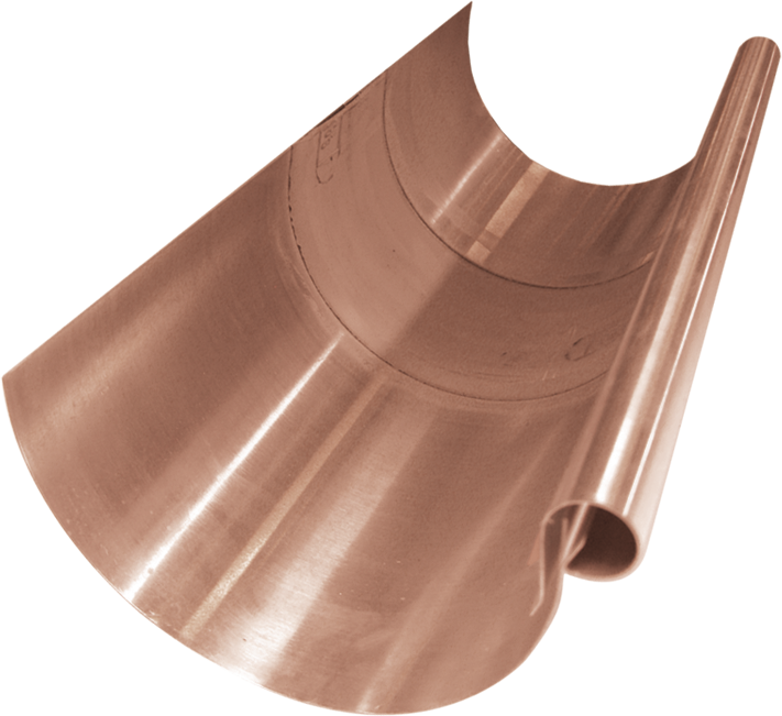 Rinnendila 330 mm 139 Kupfer - Dilatationen