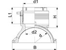 ELGEF Anschlussfitting Saturn PN 16 d 250/110mm 193 135 080 (Karton à 2 Stk.) - ELGEF Plus Elektroschweissfittinge