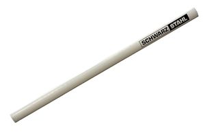 SCHWARZ STAHL Zimmermannsbleistift weiss L= 25cm, mittelhart, trockenes Holz - Auszeichnen