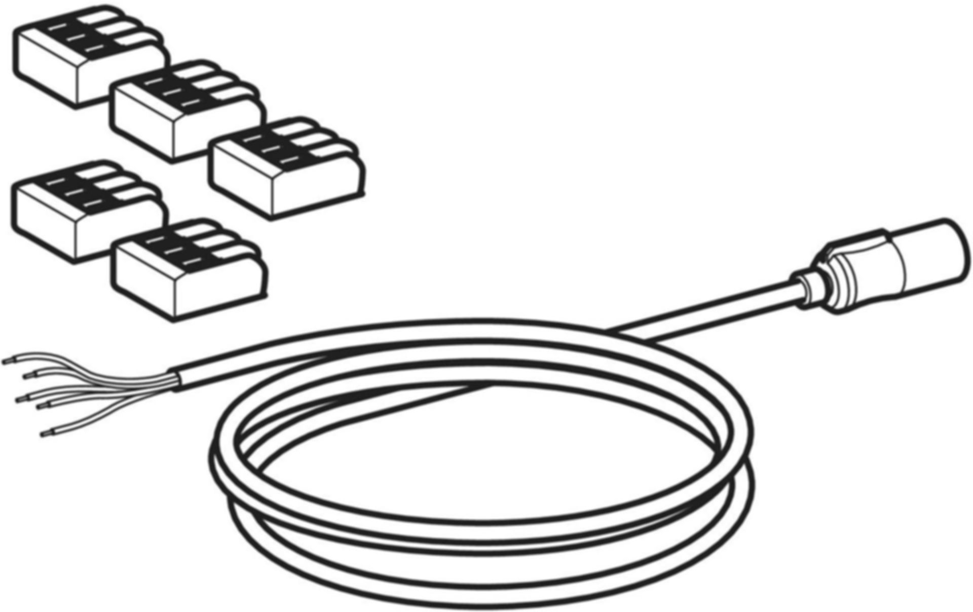 Kabel für Schnittstelle Digital I/O 246.206.00.1 - Geberit Systemventile / Armaturen