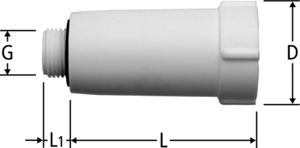 Bau- und Abpresszapfen NUSSBAUM Optiflex