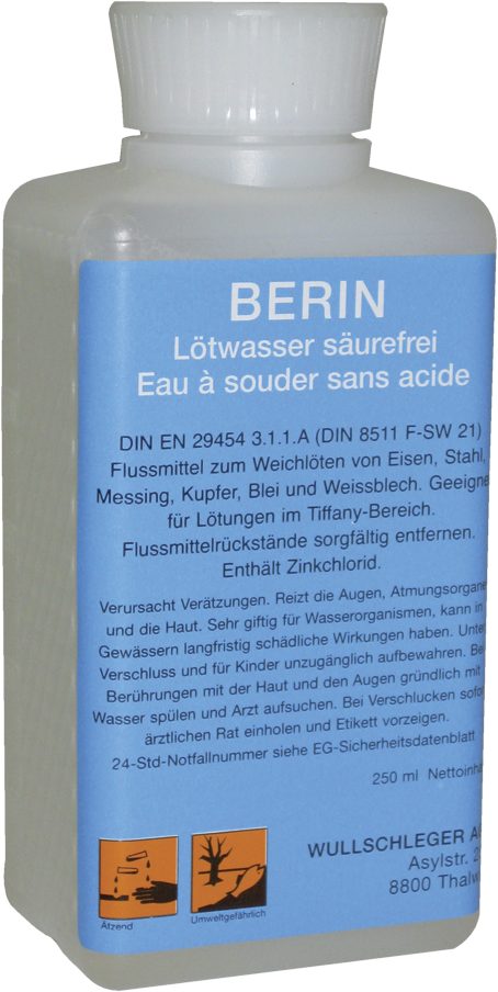 BERIN 150 Kupfer/Stahl 2.50 L WF-4025 - Wullschleger Lötmittel und Zubehör