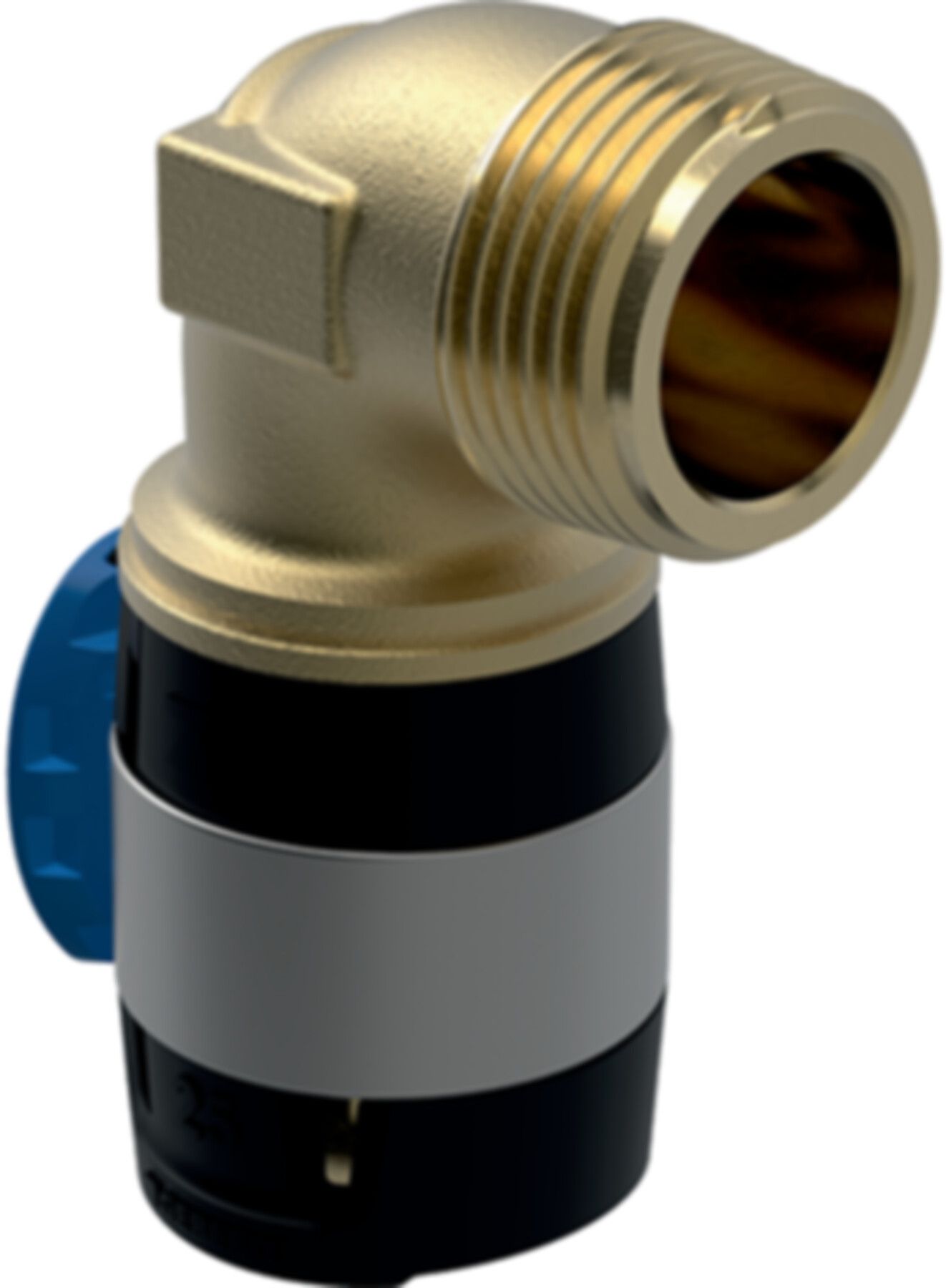 Übergangsbogen 90° m/AG 50mm- 11/2" 620.505.00.1 - Geberit FlowFit-Rohre/Formstücke