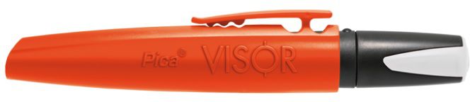 Pica VISOR permanent Marker weiss - Auszeichnen