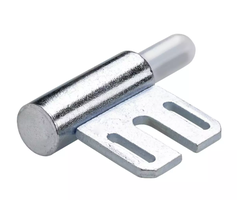 Hettich Türband Unterteil verzinkt, 15 x 65mm, für Stahlzargen, à 2 Stk - Diverse Möbelbeschläge und Zubehör