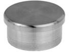Rohrkappe Vollmaterial gerade m. Radius 26.9 x 2.0 mm geschliffen 1.4301 - INOXTECH-Handlauf-/Geländer-System