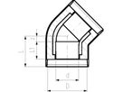 COOL-FIT Winkel 45° vorisol. 110x160mm 738 154 114 - GF COOL-FIT 2.0