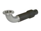 GEBEF Typ 1140 Festflansch 90° INOX d 125mm - DN 100 775 011 404 - GF GEBEF Gebäudeeinführung