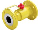 RMA Kugelhahn mit Flanschen für Gas PN 5 Typ HKSF DN 80 - Wild Gebäudeeinführung