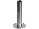Bodenplatten mit Einsteckrohr 33.7 3 Löcher geschliffen 128251 - INOXTECH-Handlauf-/Geländer-System