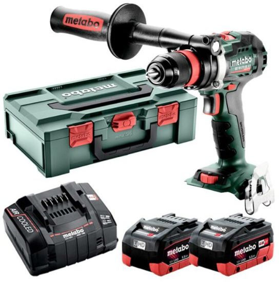 Akku-Bohrschrauber BS 18 LTX BL Q I 18V, 2 x 5.5Ah, 1.5-13mm, 65/130Nm  , MetaBox - Metabo Elektrowerkzeuge