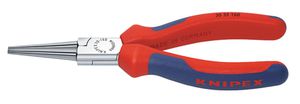 KNIPEX Langbeckzange, rund, verchromt 3035, L= 160mm, Mehrkomp.-Griffhülle - Zangen, Schneiden