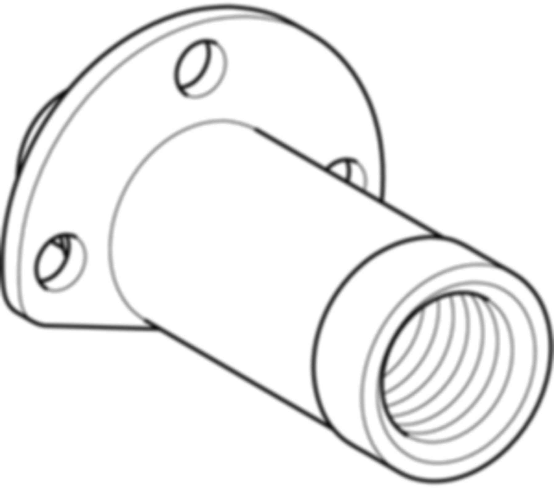 Anschluss gerade 1/2"- MF1/2" 602.269.00.1 mit Aussengewinde - Geberit-Push Fit-Formstücke
