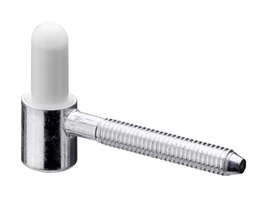 Hettich Türband Unterteil verzinkt, 15 x 44mm, für Holzzargen, à 2 STk - Diverse Möbelbeschläge und Zubehör