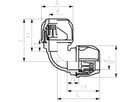 Winkel 90° d 32mm 158 400 072 - GF iJoint-Klemmverbinder