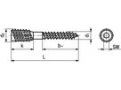 TOP-Distanzschr I-6kt St vzb BN20920 Ø6/10x180 SW4 / 4854 - Bossard Schrauben