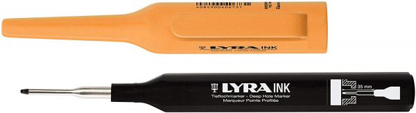 LYRA Modern Marking Set 6 tlg. 4 Stk Marker und Ersatzminen, In Tasche - Auszeichnen