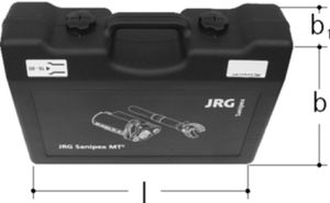 Montagekoffer leer +GF+ JRG Sanipex MT