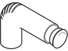 Modul-Anschlussbogen 305.907.14.1 56/46mm für Waschtisch,Urinal,Bidet - Geberit-PE-Silent-Formstücke