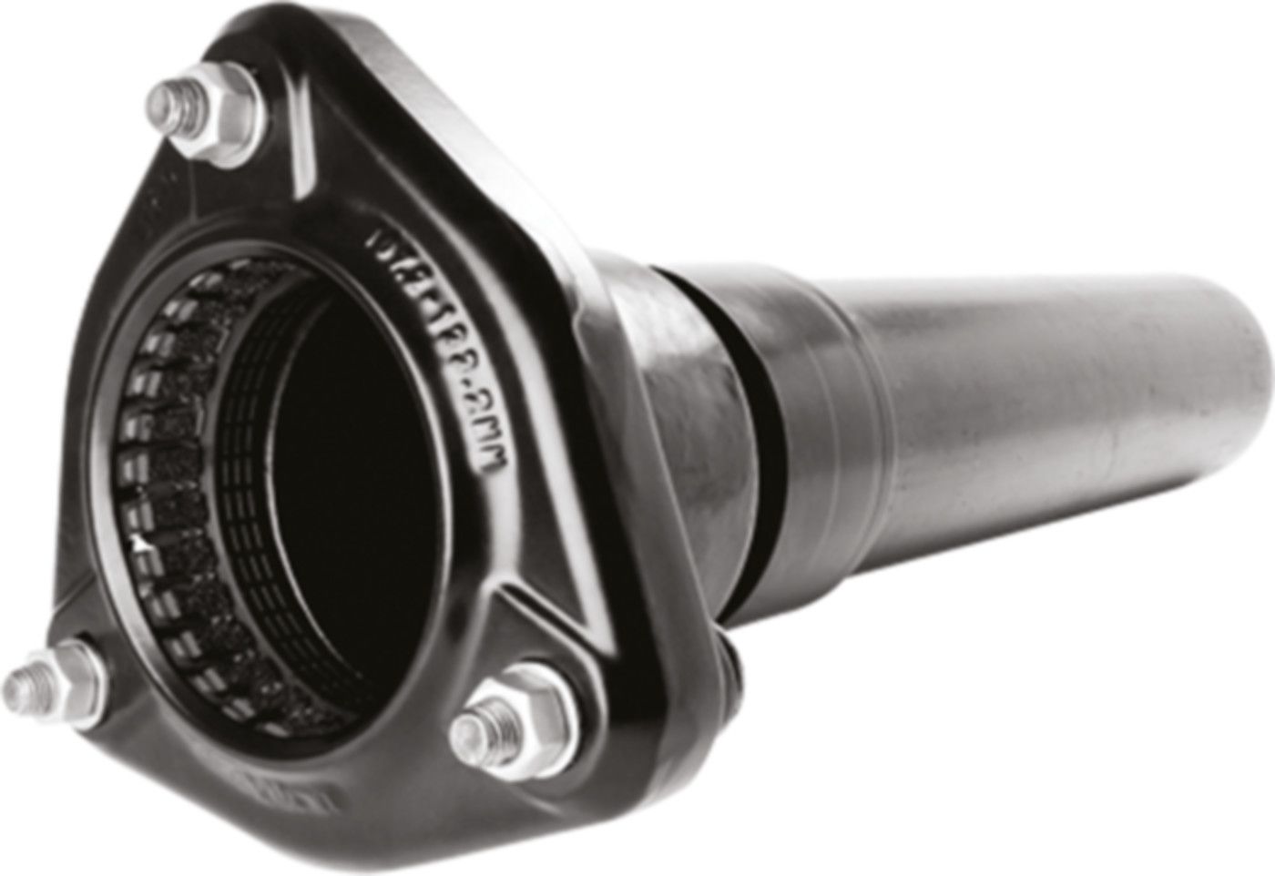 PE-Adapter zugfest DN 150 / d 160mm Spannbereich 158,2-192,2mm 671 011 - Friagrip-Kupplungen