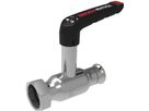 Press-Kugelhahnen lange Spindel Fullflow BF114011 DN 50 / 54mm - Ballofix/Broen-Armaturen