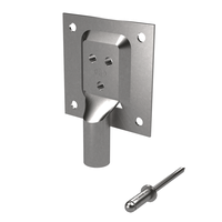 Anschlusset f.Blech f.6-kant-Pressung A2 AF 270.081.000 / AV 7 f.Draht 6 mm - AF Blitzschutzprogramm