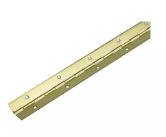 Hettich Stangenscharnier vermessingt, 32 x 1200 x 0.6mm - Diverse Möbelbeschläge und Zubehör