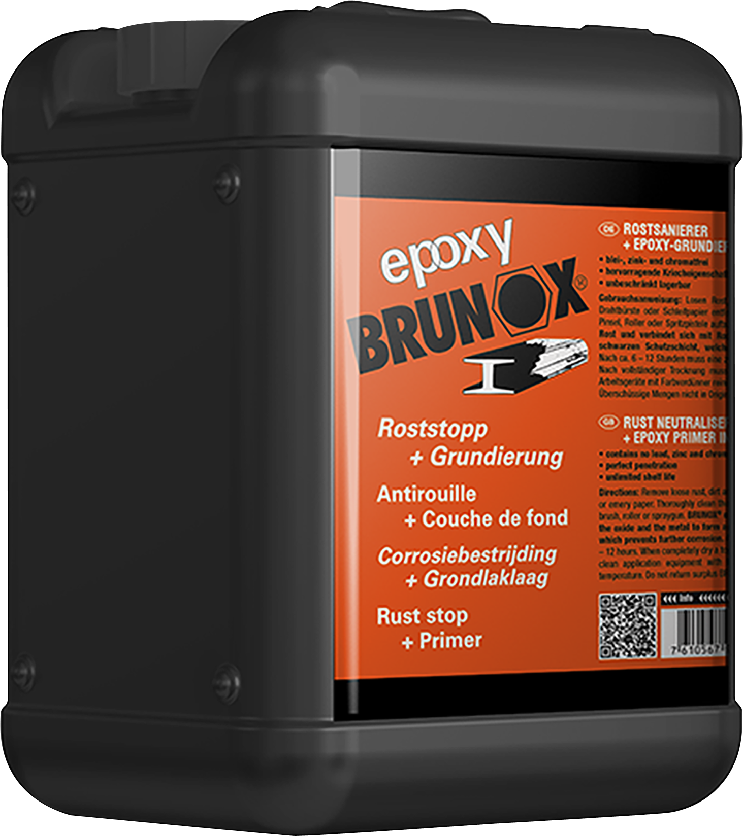 BRUNOX-EPOXY Rostumwandler Kanister à 5L - Schmieren