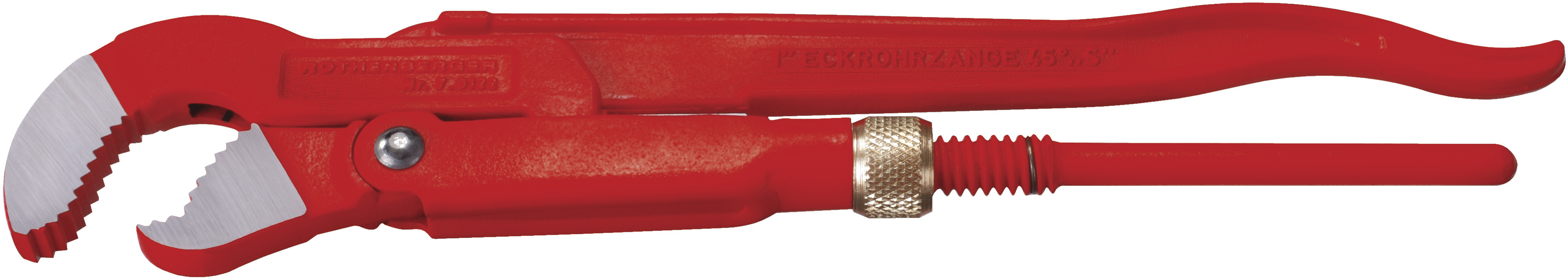 ROTHENBERGER Eckrohrzange, "SUPER S" 7.0124X, 2", 45°, L= 540mm - Sanitärwerkzeuge