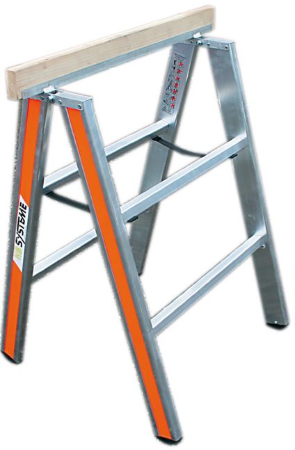 HB Arbeitsbock mit Sprossen Typ 206, 2x3 Sprossen, L=0.90m - Garten