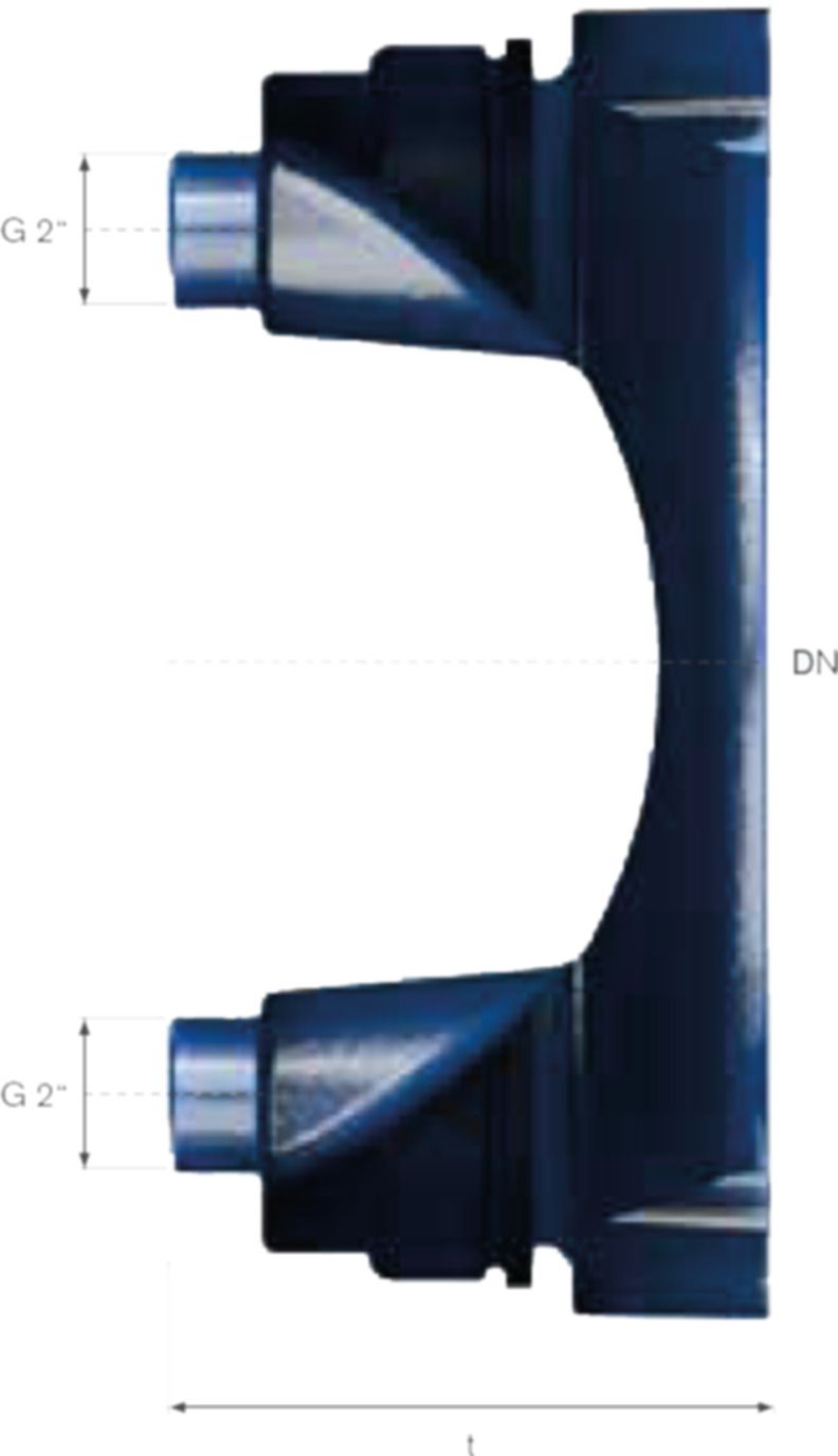 Spitzend-Verschlusskappe O VRS-T Epoxy DN 100 - TRM Swiss Steckmuffenformstücke VRS-T