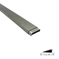 XILUMIX LED-Abdeckprofil Ganzglasgeländer 22mm L=300 mm , 3000° K , Naturweiss - LED-Handlauf System