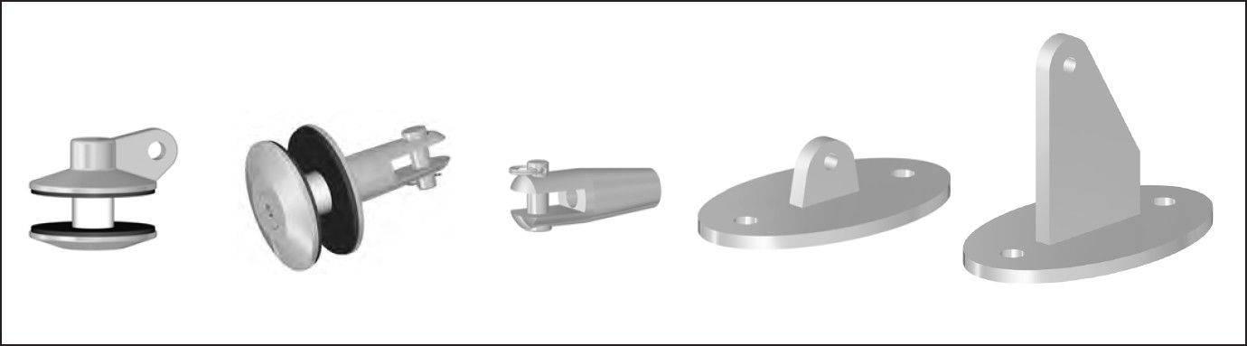 Zugstange bis Länge 1500 mm W.1.4305 inkl. 2 Kontermuttern Gewinde M12 - INOXTECH-Handlauf-/Geländer-System