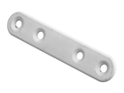 Hettich Verbindungsblech weiss, 80 x 15mm - Diverse Möbelbeschläge und Zubehör