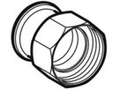 Übergangsverschraubung 22mm- 3/4" 25049 Überwurfmutter vernickelt - Mapress-Heizungs-Formstücke