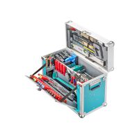TECHNOCRAFT Leichtbau-Werkzeugkiste Compact III 179 tlg. , Profi Schreiner Werkzeug - Schlüsselwerkzeuge