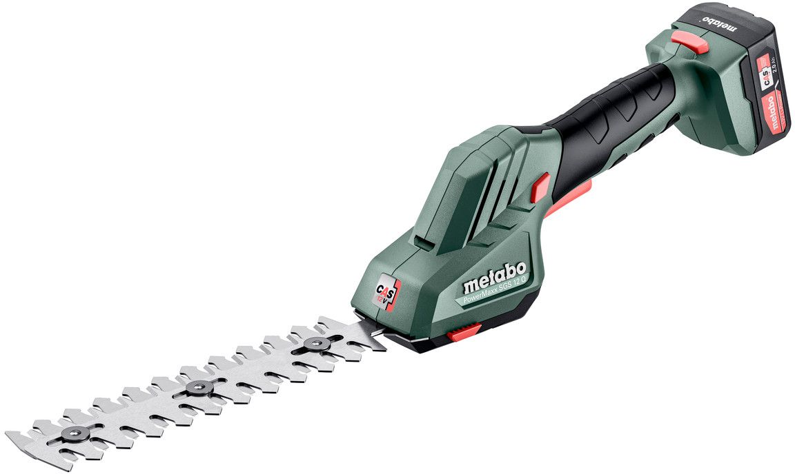 Akku- Strauch- und Grasschere SGS 12 Q 12V, PowerMaxx - Metabo Elektrowerkzeuge