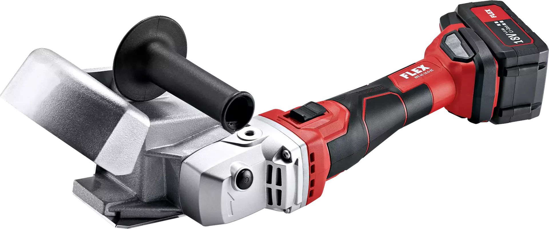 FLEX Rinnenträgereinlassfräse RFE 40 18V , 2x 5.0Ah , 3800-6200 1/min - Spenglerwerkzeuge