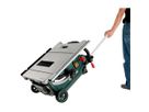 Tischkreissäge mit Trolleyfunktion TS 254 M 230V, 2000W, Ø 254mm, 33.4kg - Metabo Elektrowerkzeuge