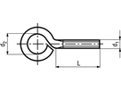 Ringschrauben leichte Ausf St vzb BN1006 M8x50/12 - Bossard Schrauben