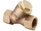 Rotguss m/Einfachsieb Maschenw. 0.6 mm PN 16 2" L=150.0 mm 112 00 16 - Schmutzfänger
