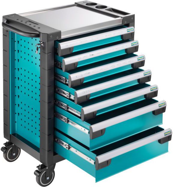 TECHNOCRAFT Werkstattwagen ALLROUND 2.0 LEER , 775x465x978 mm - Schlüsselwerkzeuge