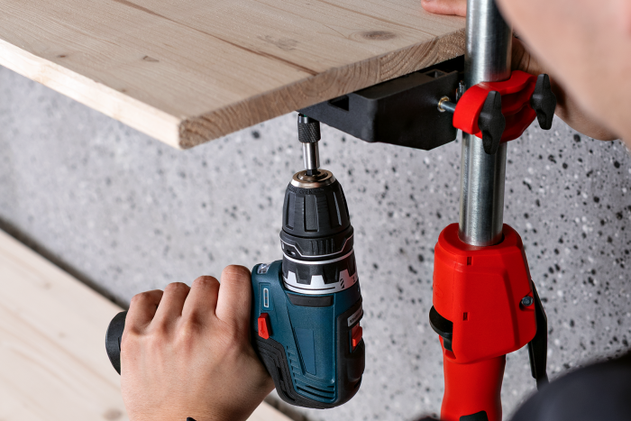 BESSEY Multifunktionshalterung STE-MH-SET 2tlg. Passend zu Deckenstützen STE und ST - Bauwerkzeuge