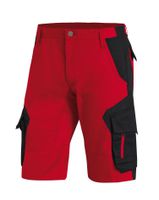 FHB WULF Bermuda rot-schwarz Gr. 46 - Textilien