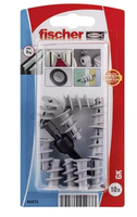 FISCHER Gipskartondübel GK SB 0-15mm , L= 22mm , Schrauben Ø 4-5mm à 10 Stk. - Fischer Befestigung