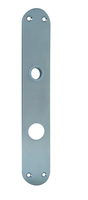 NICKAL Türschild 6242.08, RZ 78mm 235/40/2mm, Führung 16mm, Edelstahl matt - Tür- und Sichtbeschläge