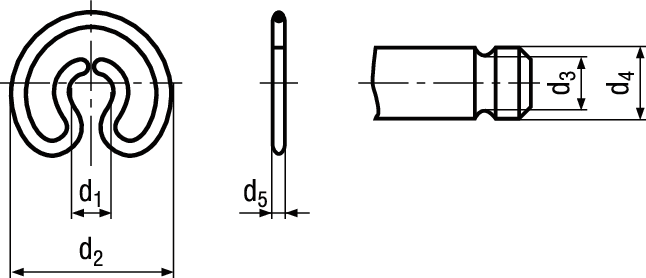 Ringfedern Federstahl BN816 9 - Bossard Schrauben